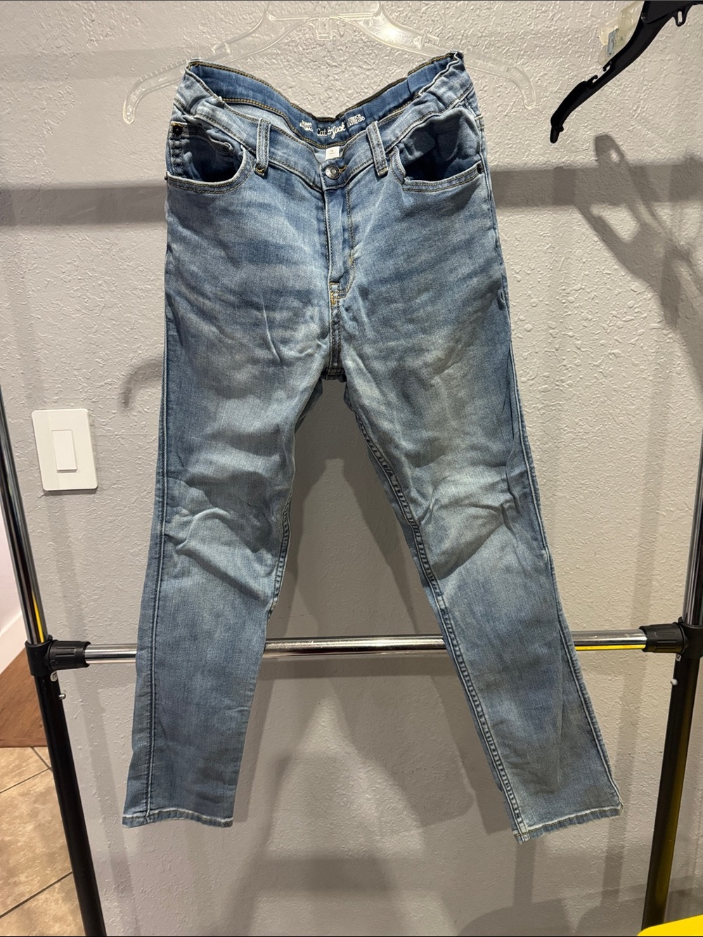 Cat & Jack Light Blue Slim Straight Kids Jeans